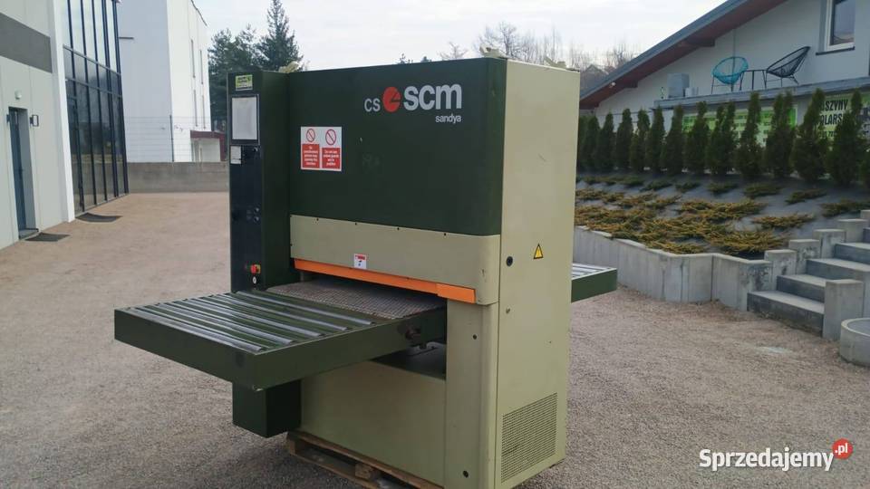 Szlifierka szerokotaśmowa SCM CS 92 1 agregat Kalwaria Zebrzydowska