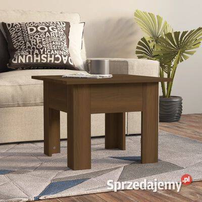 vidaXL Stolik kawowy brązowy dąb 55x55x42 Warszawa