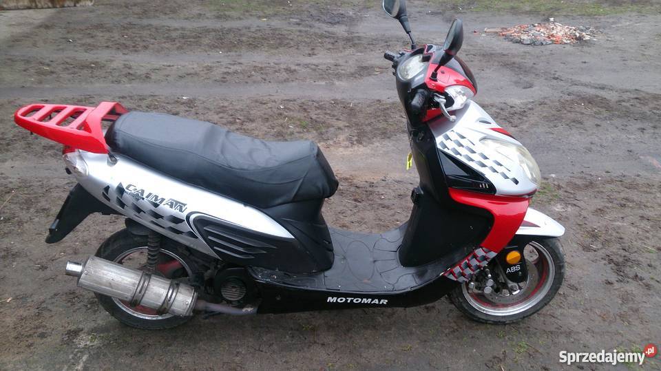Motomar Caiman 50cc nieuszkodzony Motocykle i skutery Sobiesęki