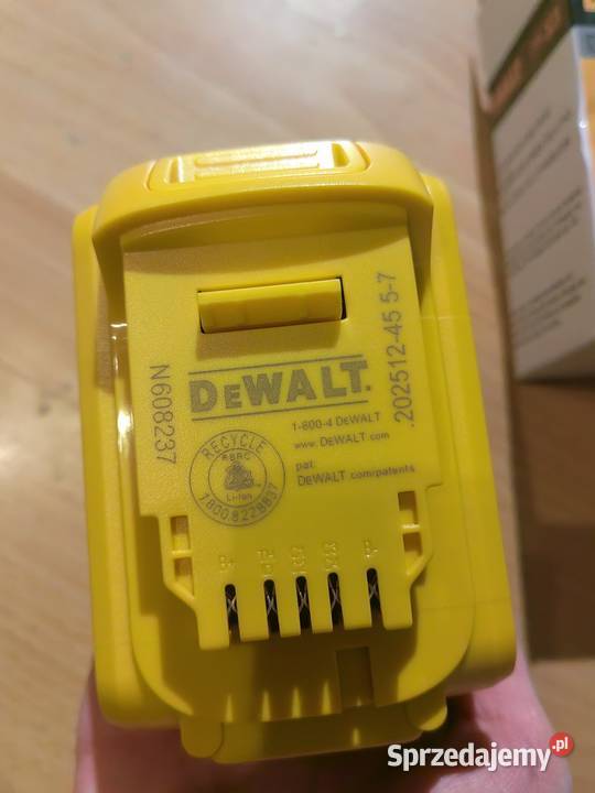 AKUMULATOR 18V 5Ah DCB184 DEWALT małopolskie sprzedam