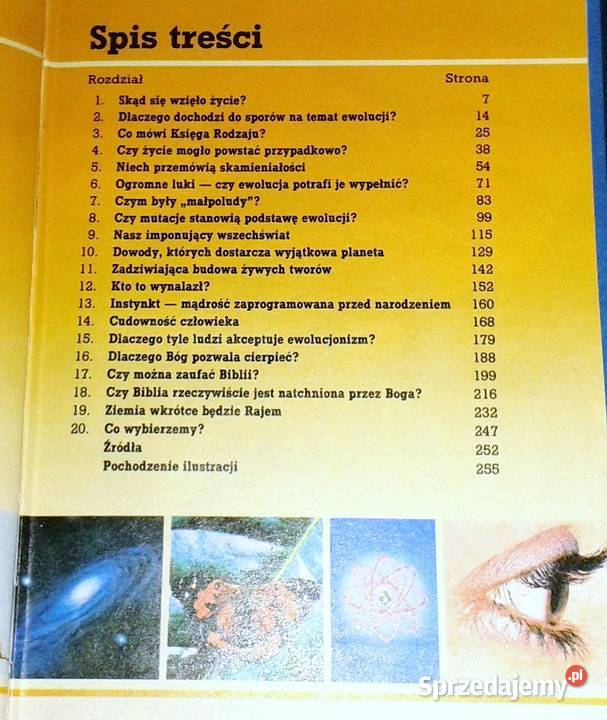 powstało życie ewolucję czy stwarzanie Praca Chełm