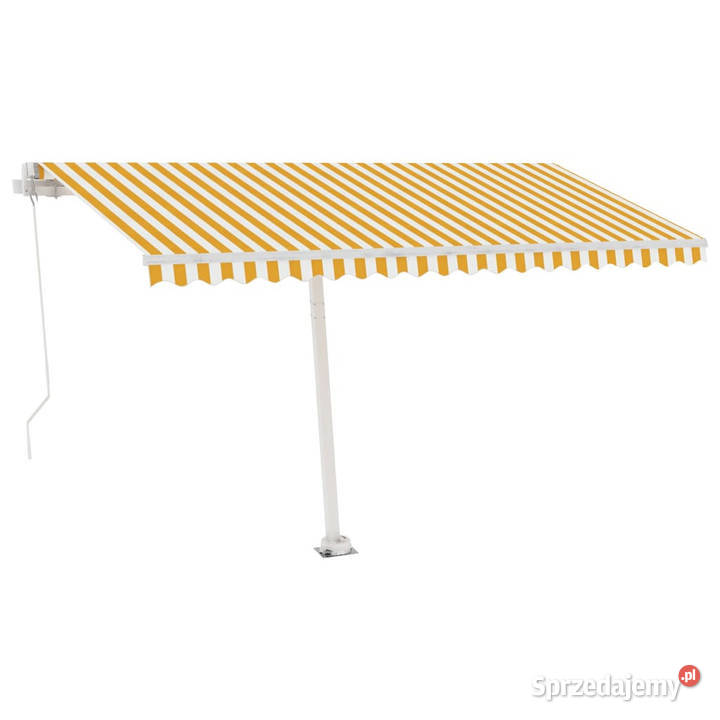 Ręcznie zwijana markiza z LED 400 x 350 mazowieckie
