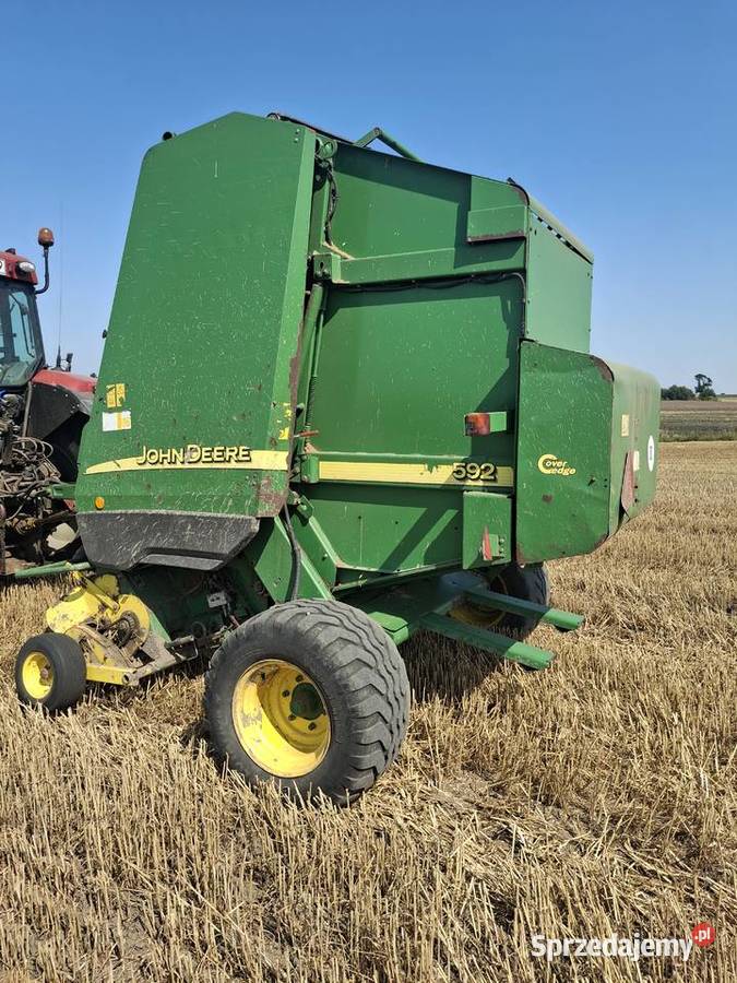 Prasa john deere 592 rotor Rolnictwo Mokronosy