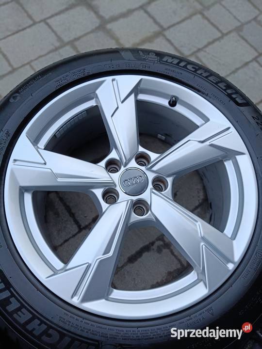 Alufelgi Audi 5x112 ET39 18 z oponami Michelin Elbląg sprzedam