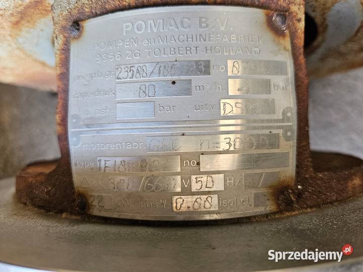 Pompa wysokociśnieniowa 19 Krotoszyn