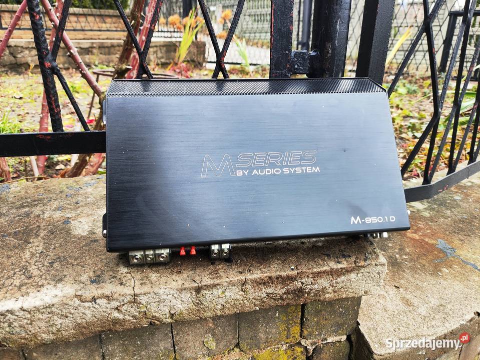 Wzmacniacz samochodowy 1 kanał monoblok Audio Ilość kanałów 1 Car audio Niegowonice