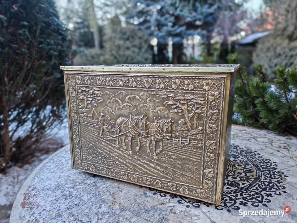 Vintage Kufer skrzynia Pozostałe Osiniec