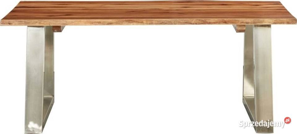 vidaXL Stolik kawowy 100x60x40 drewno akacjowe i 60cm Zamość sprzedam