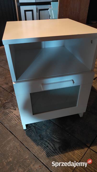 Szafka nocna Brimnes IKEA biała Świdnica