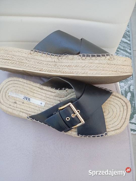Klapki espadryle Zara damskie Poznań