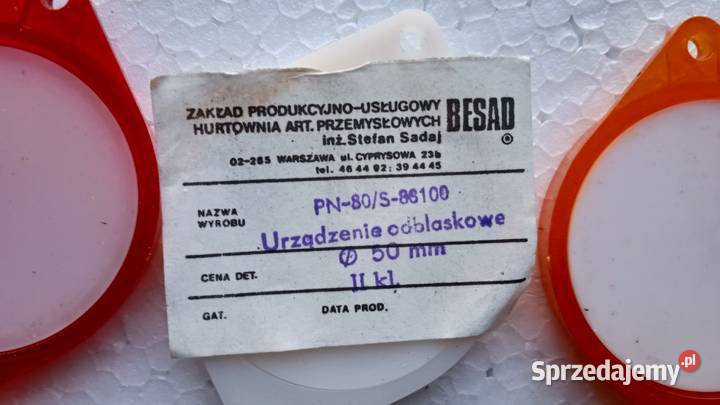 odblask do ciągnika do przyczepa Lublin