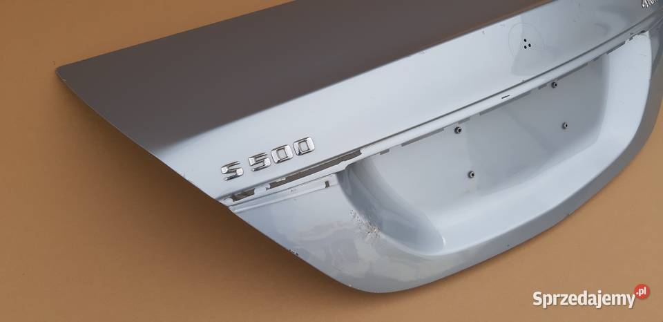 MERCEDES SKLASA W222 S500 KLAPA BAGAŻNIKA TYŁ Bieleń sprzedam