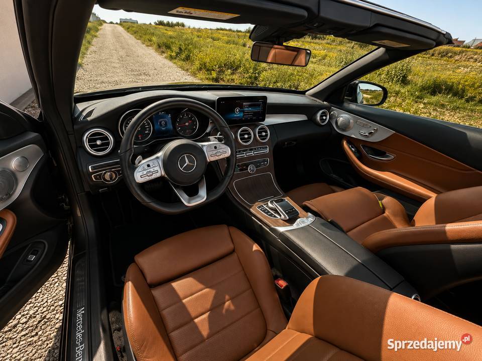 W205 Mercedes C cabrio 2019 lift AMG 258 Lublin