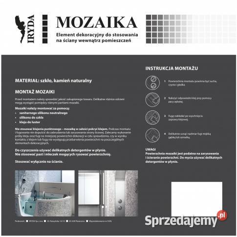 Mozaika szklana Metro Big Black 298298 HC Warszawa sprzedam