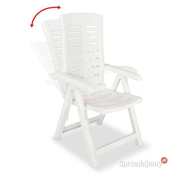 vidaXL Rozkładane krzesło ogrodowe 2 plastikowe Warszawa