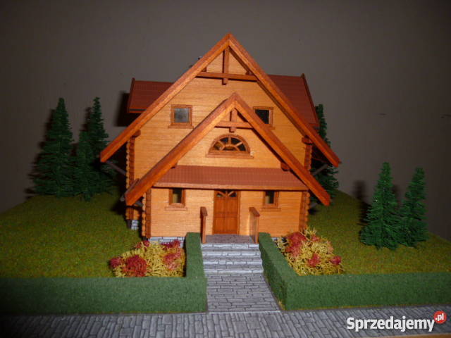 Dom drewniany model Chrzanów