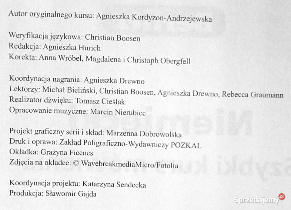Niemiecki Szybki kurs mówienia Agnieszka Chełm