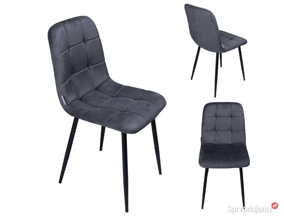 Krzesło tapicerowane welurowe do salonu jadalni Meble wielkopolskie Poznań sprzedam