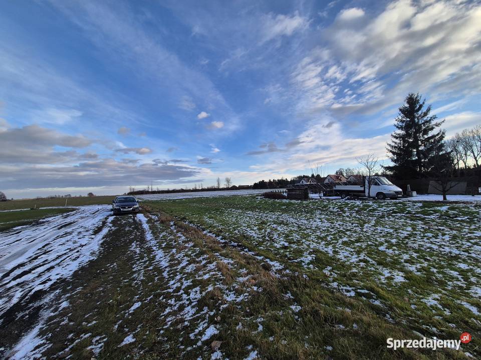 Działka budowlana k Wrocławia dolnośląskie Kostomłoty