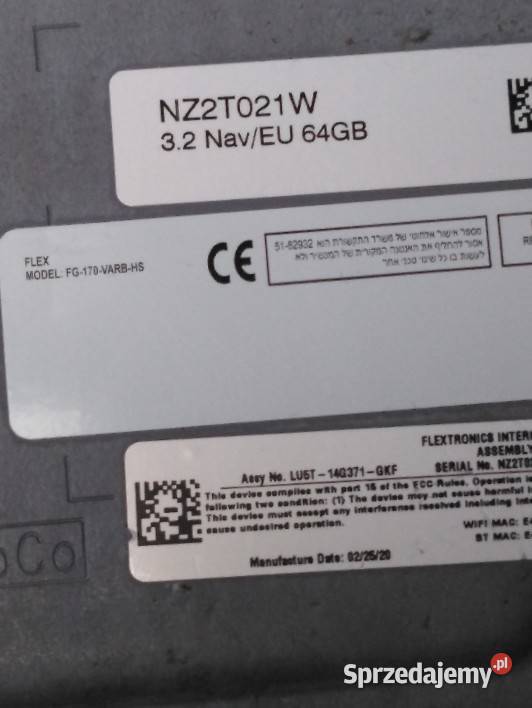 Sterownik Moduł Navi Ford Mondeo LS7T14G370MGE Wschowa