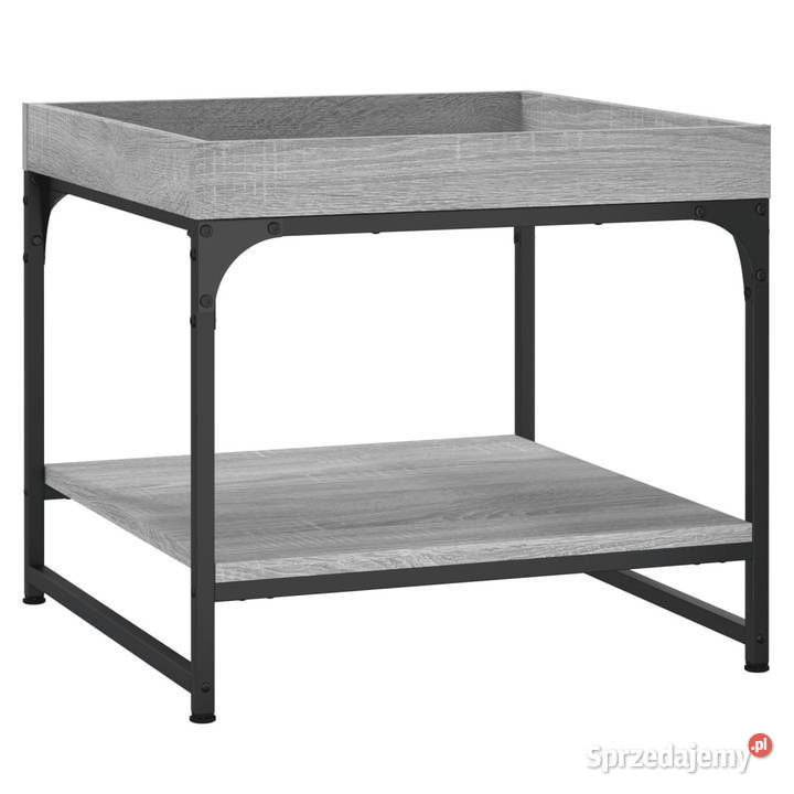 Stolik kawowy szary dąb sonoma 495x495x45 Warszawa sprzedam