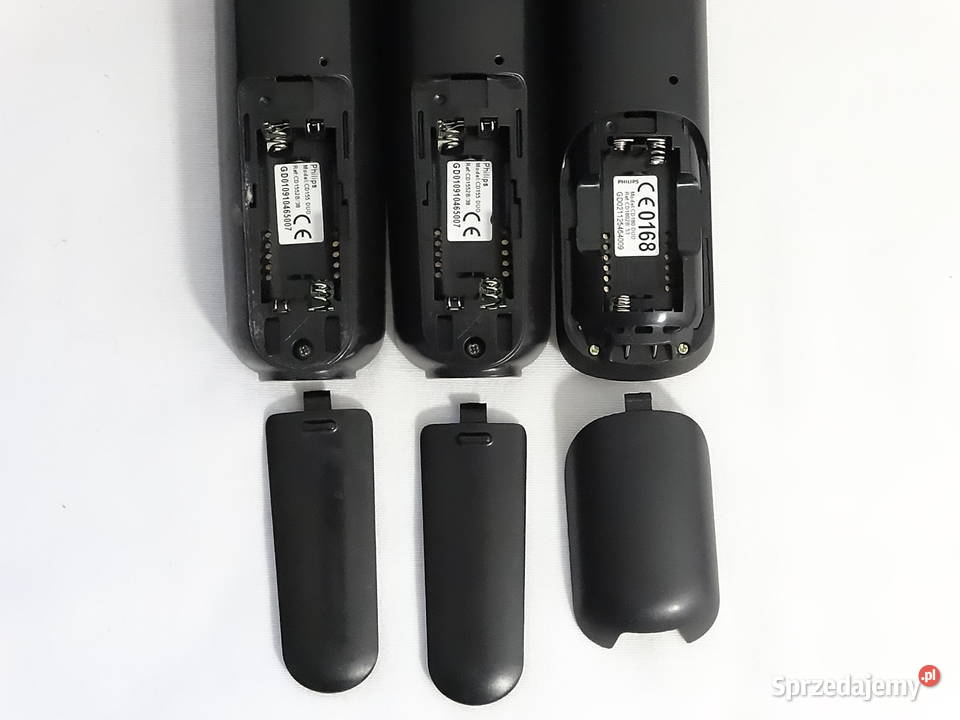 Słuchawki telefonów z ładowarkami Philips x3 Biłgoraj sprzedam