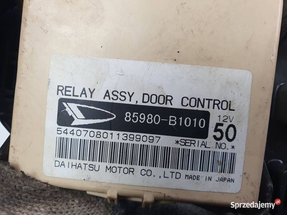 MODUŁ OPEL MERIVA A LIFT 85980B1010