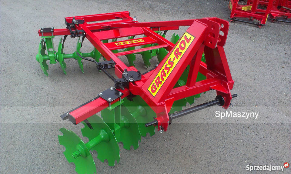WZMOCNIONA BRONA TALERZOWA GRASS ROL TRANSPORT Puławy sprzedam