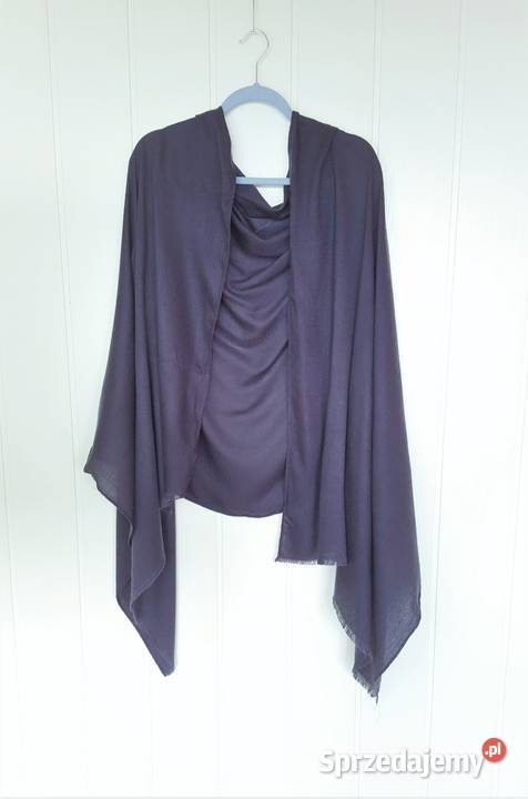 Nowy czarny szal szalik długi duży oversize Szczecin