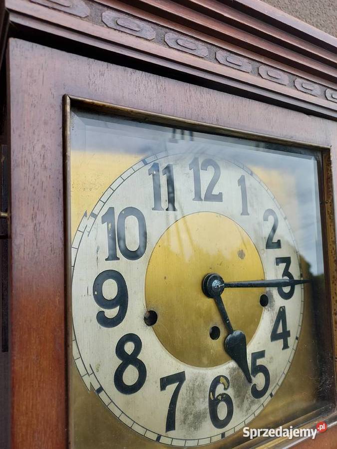 58 Stary zegar ścienny kwadransowy sprawny Pozostałe Tczew