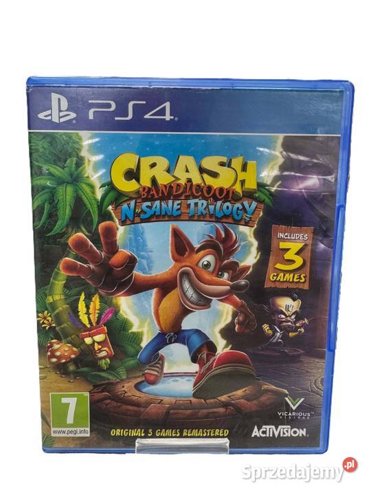 Gra Crash Bandicoot N Sane Trilogy PlayStation 4 Elbląg