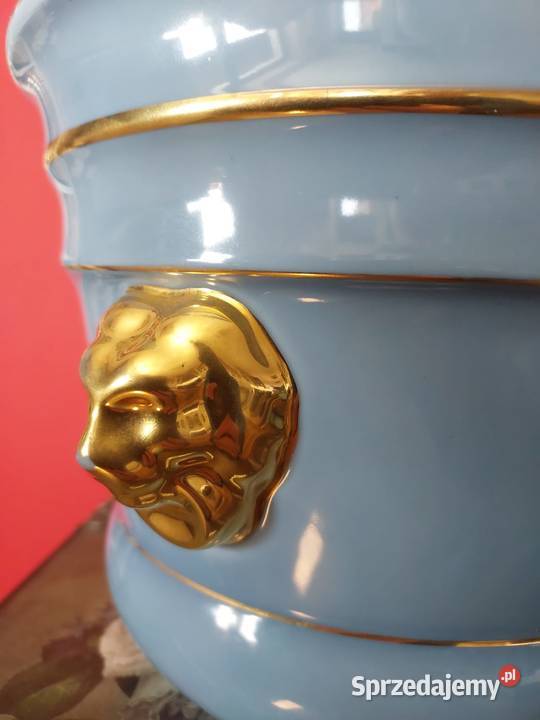 Osłona doniczka Złote lwy Seltmann Weiden