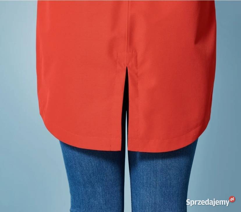 Esmara Parka damska przeciwdeszczowa trencz 3638 pomarańczowy mazowieckie Warszawa