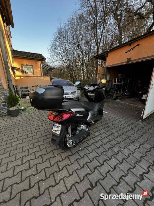 Skuter maxi TBG Xmotion 125250 na kat B 27000km TGB Opole sprzedam