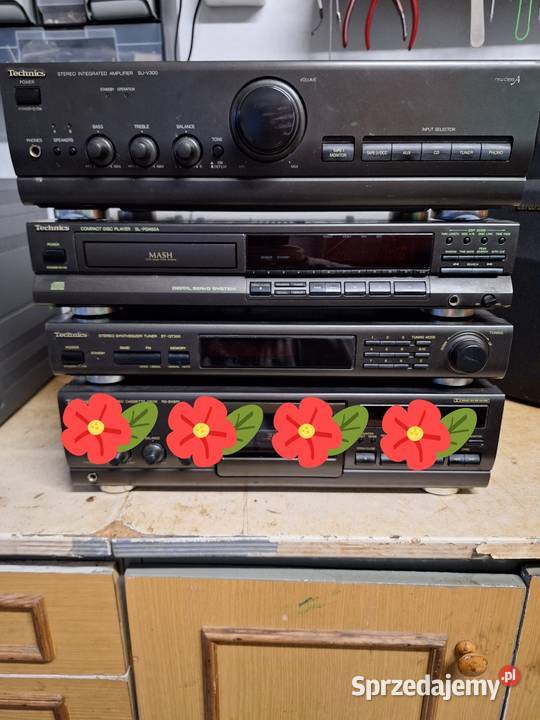Technics 3 klocki Tuner CD Wzmacniacz Szczebrzeszyn sprzedam