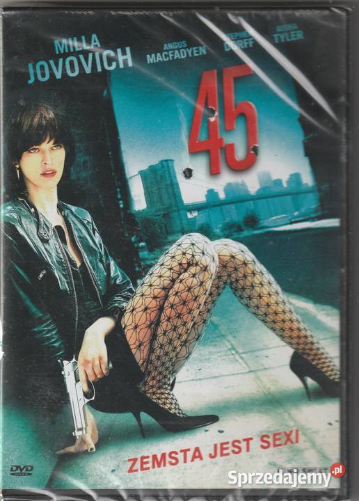 45 zemsta jest sexi Milla Jovovich DVD mazowieckie Pruszków