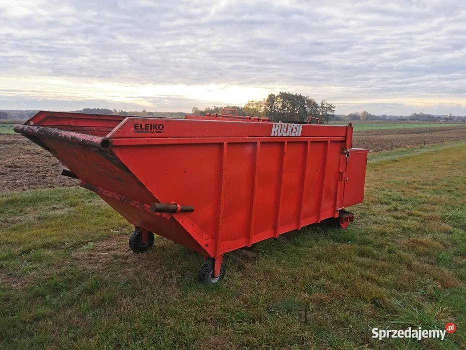 Prasokontener prasa kontener mobilny zamknięty łódzkie Podskarbice Szlacheckie sprzedam
