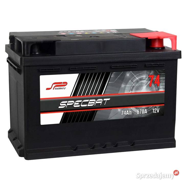 Akumulator SPECBAT 74Ah 670AEN PRAWY PLUS Piotrków Trybunalski