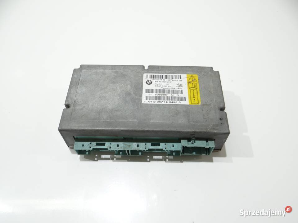 MODUŁ PODUSZEK POWIETRZNYCH BMW E60 E61 6960381 osobowe Strzyżewice