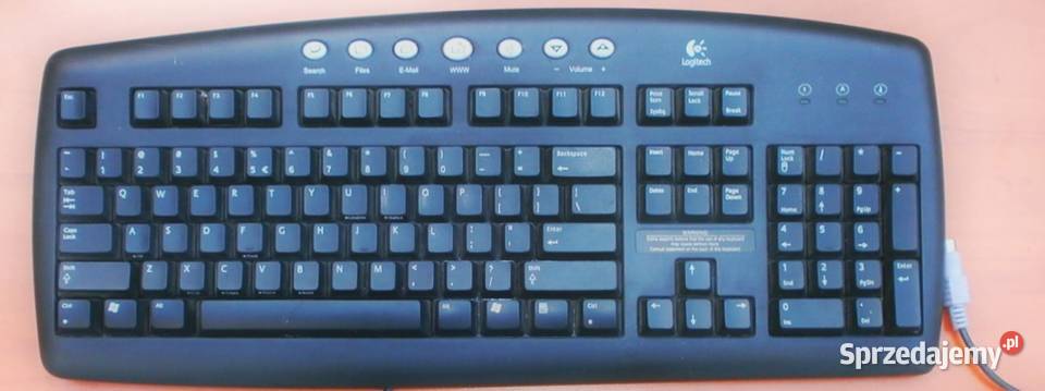 Klawiatura LOGITECH wtyk 2 Pozostałe