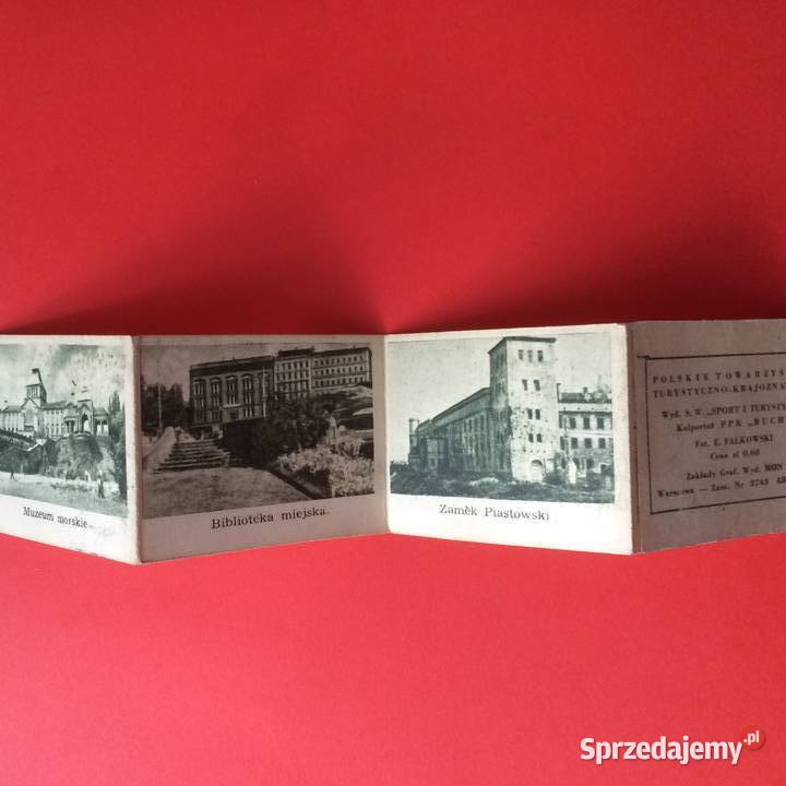 1489 Zestaw Widokówek Szczecin