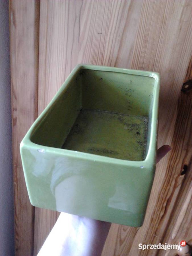 Zestaw doniczek ceramicznych glinianych osłonki Kraków