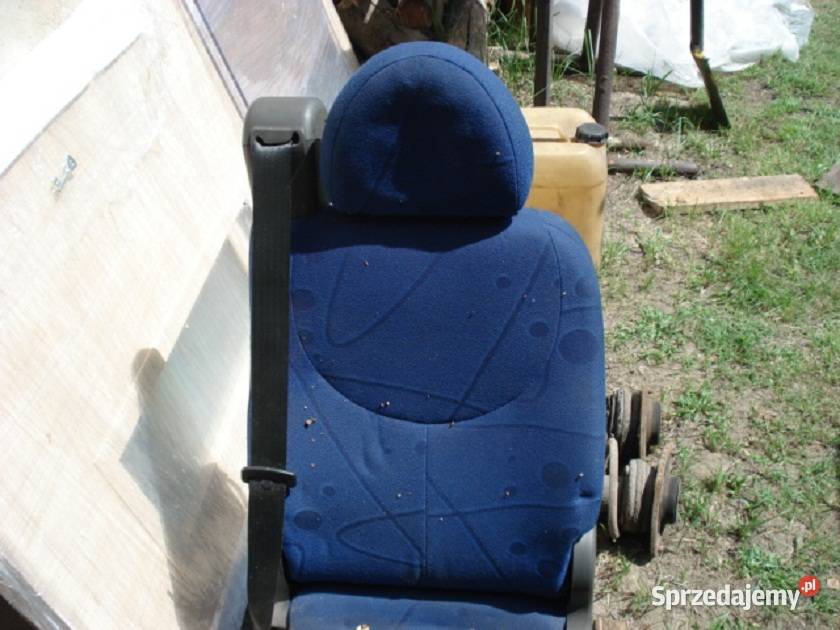 multipla siedzenie przednie środkowe z pasem osobowe Wyposażenie wnętrza Myszków