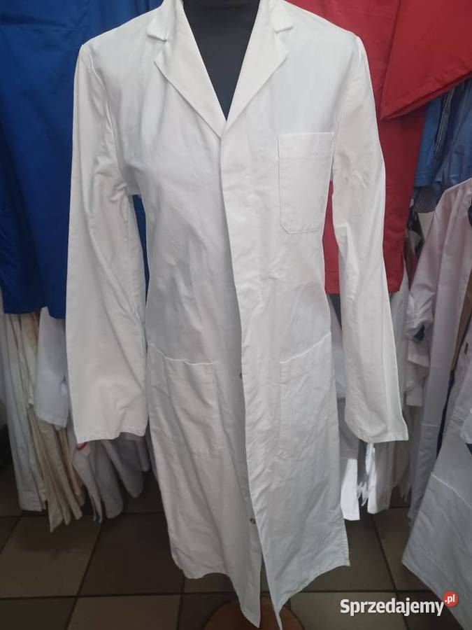 Fartuch laboratoryjny biały Odzież ochronna