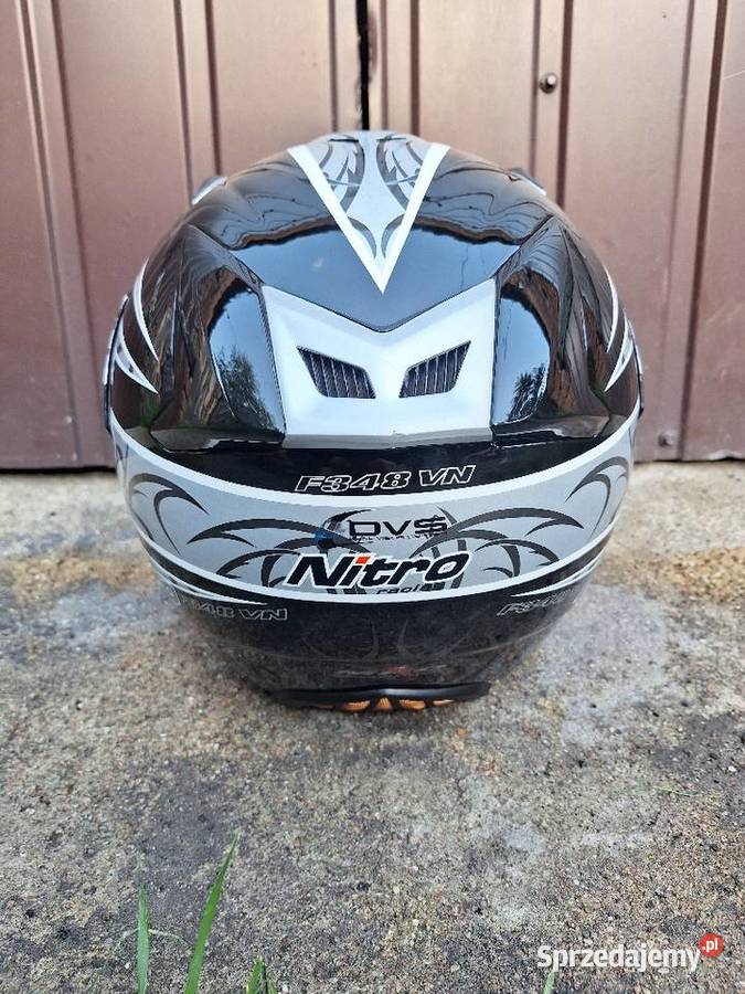 Kask motocyklowy szczękowy Nitro Racing F348 Wola Raciborowska