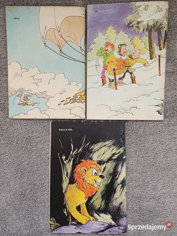 Kleks Szarlota PaWEL zestaw 3 komiksów wydanie 2 pomorskie Gdynia