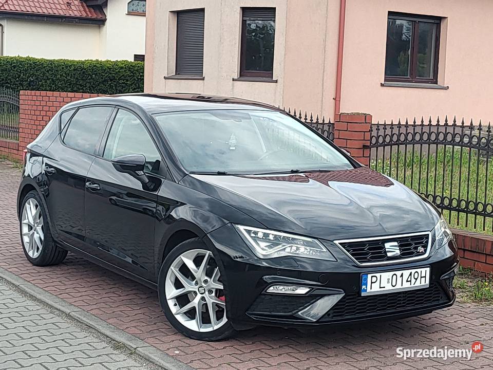 SEAT LEON FR 15 BENZYNA czarny Leszno
