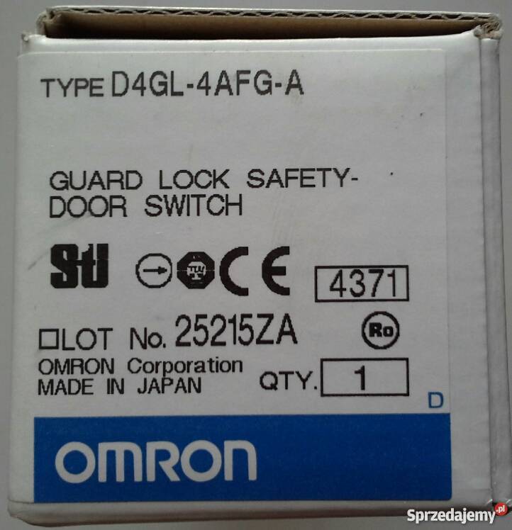 Omron D4GL4AFGA wyłącznik bezpieczeństwa Zabrze