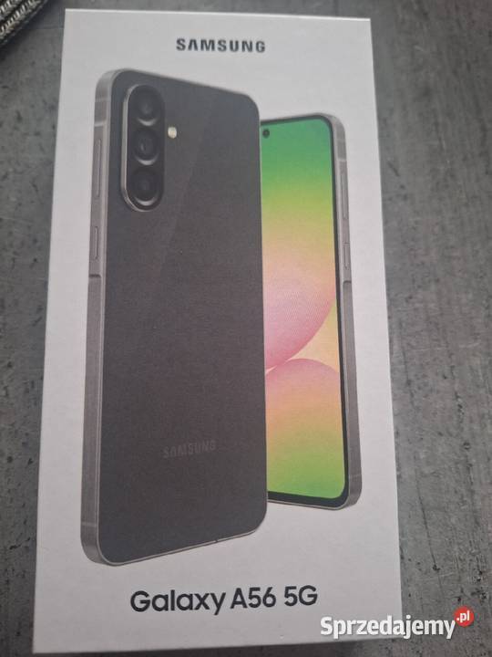 Nowy Samsung A56 8gb256 GB grafitowy Samsung Kielce sprzedam