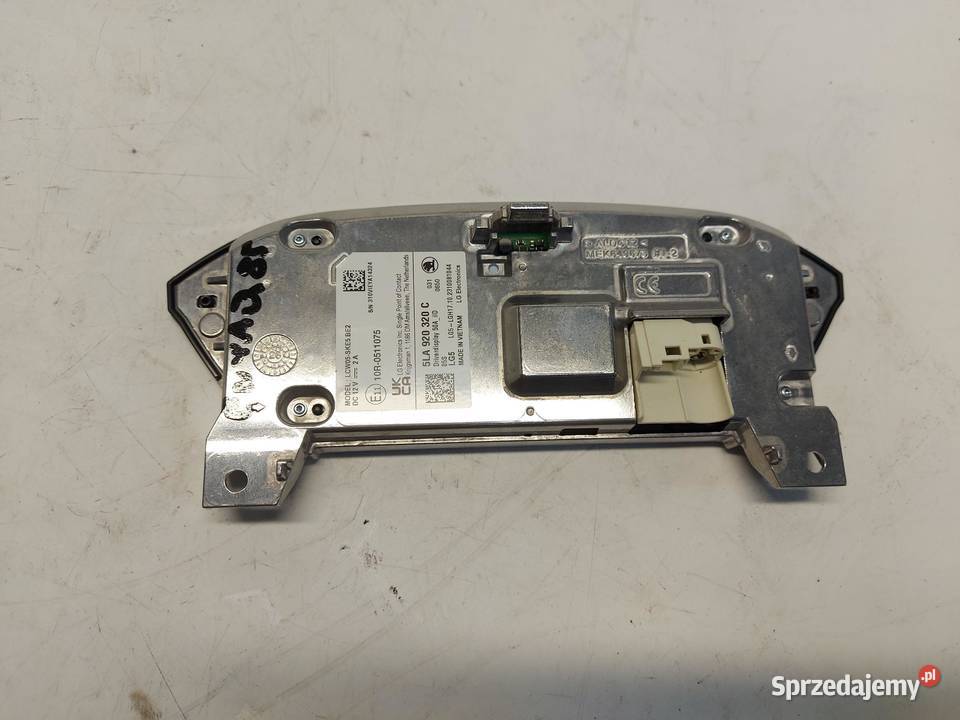 SKODA Enyaq 5LA iV85 Licznik wyświetlacz